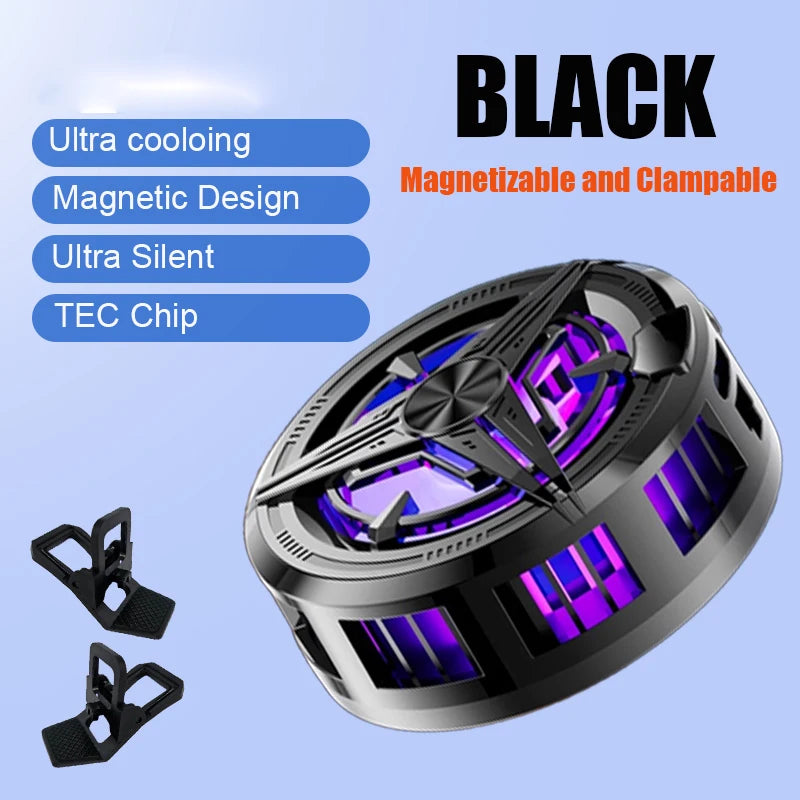 Magnetic Phone Cooler – Fast Cooling Gaming Phone Fan