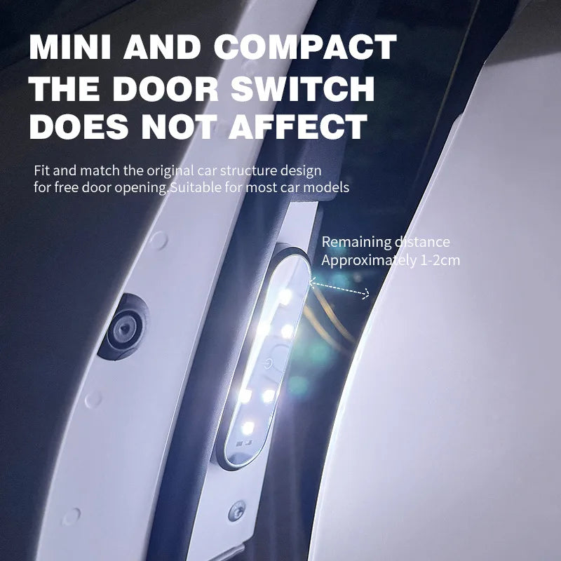 Universal Magnetic LED Car Door Warning Lights – 2 Pack