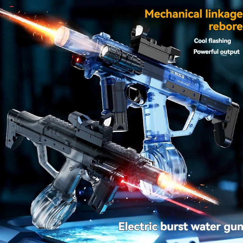 Electric Water Gun Pro™ – Automatic LED Water Blaster Toy for Kids & Adults