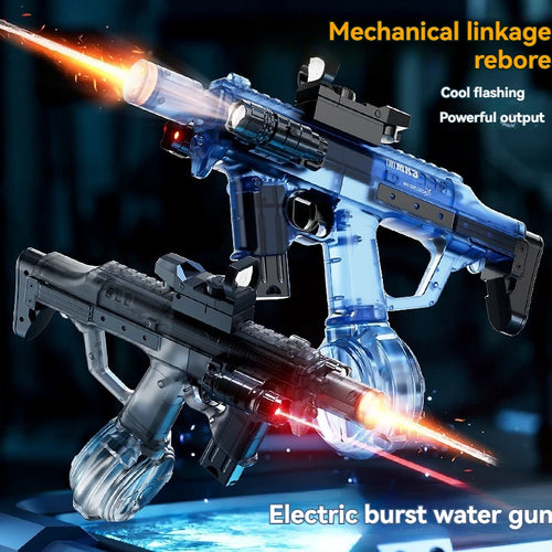 Electric Water Gun Pro™ – Automatic LED Water Blaster Toy for Kids & Adults