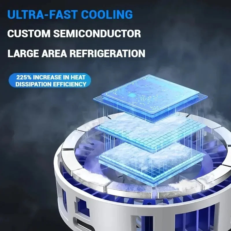 Magnetic Phone Cooler – Fast Cooling Gaming Phone Fan